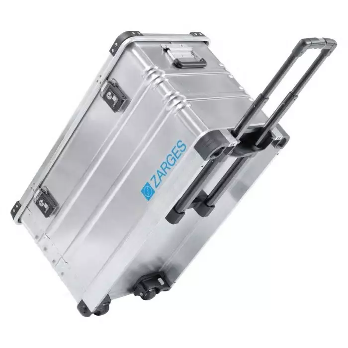 Zarges K 424xC Waterproof Metal Equipment case With Wheels 800x400x455 mm, 41812