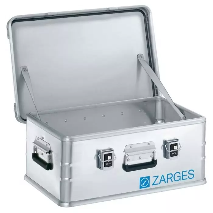 Zarges K 470 Waterproof Metal Equipment case 250x600x400 mm, 40568