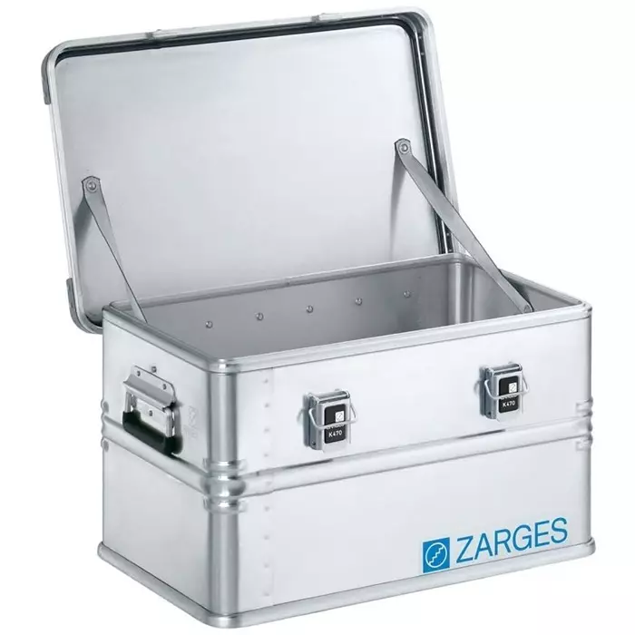 Zarges K 470 Waterproof Metal Equipment case 340x600x400 mm, 40678