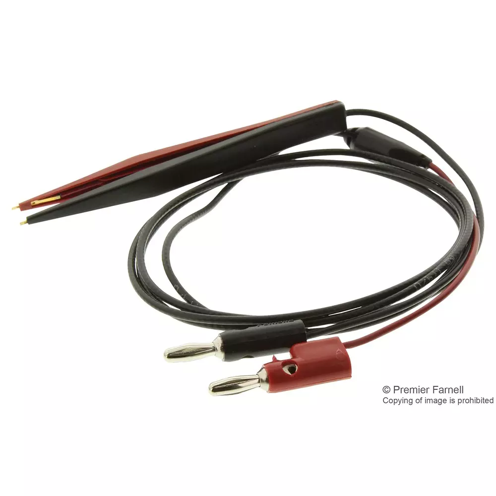 POMONA Test Lead, SMD Test Tweezer-Banana Plug, 5143-K-48
