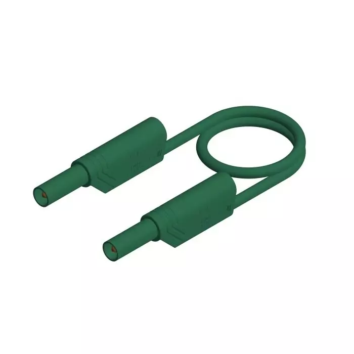 HIRSCHMANN AND MEASUREMENT Probes 16A 1kV Green 25cm Lead Length, 934067104