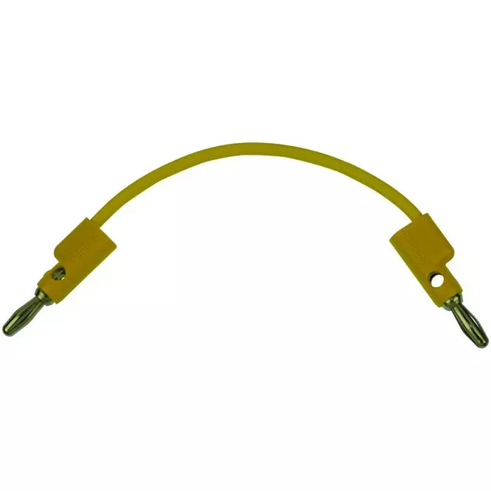 POMONA Test Lead, Yellow, 203.2 mm, 60V, 15A, B-8-4