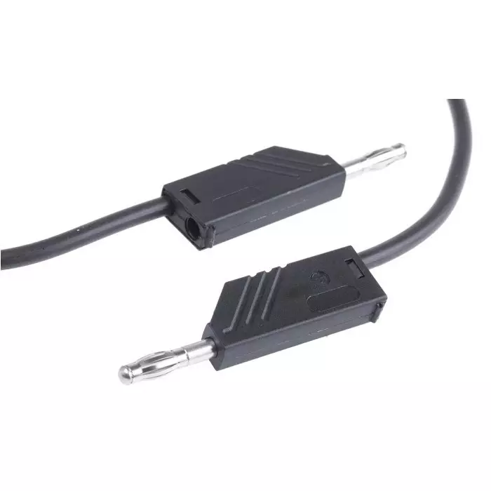 HIRSCHMANN AND MEASUREMENT 16A 60V DC Black 500 mm Length, 934091100 (Pack of 100)