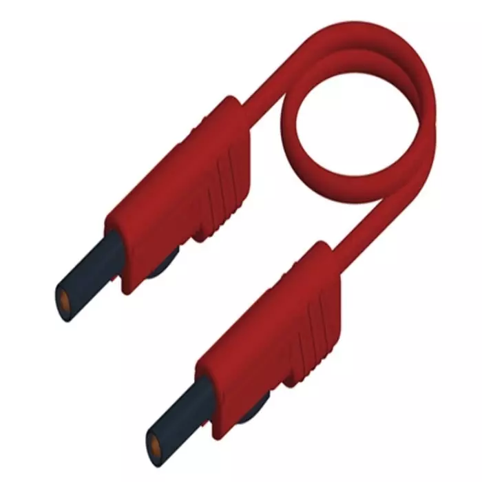 HIRSCHMANN AND MEASUREMENT Probes 16A 60V DC Green Yellow 50cm Lead Length, 973645188 (Pack of 25)