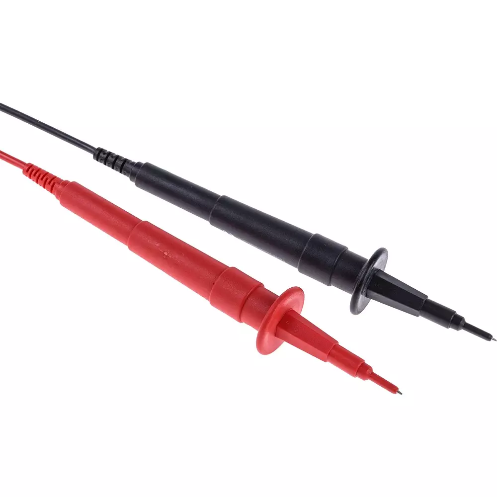 RS PRO Test Probe 1000 V 1.2 m 500 mA Red, Black, 1253732
