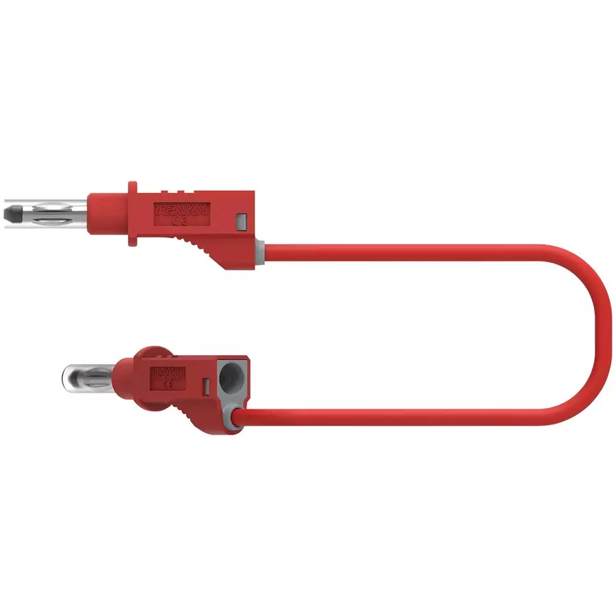 MULTICOMP PRO Banana Test Leads TEST LEAD, RED, 500MM, 600V, 36A, 76-093
