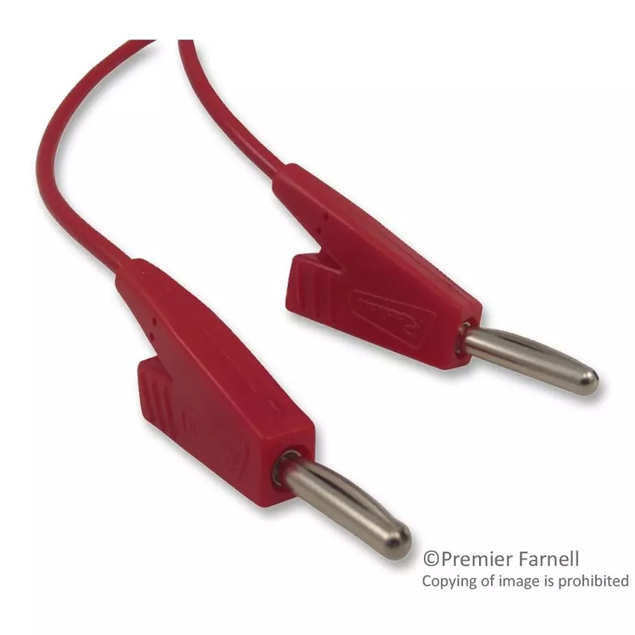 RADIALL TEST LEAD, RED, 1M, R948151000