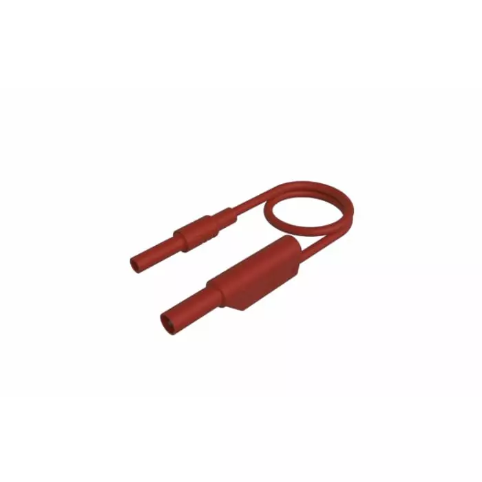 HIRSCHMANN AND MEASUREMENT 32A Red 500 mm Length, 934041101