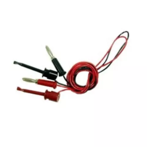 Teishin Electric Test lead Black Red 1m Lead Length, TLA-106