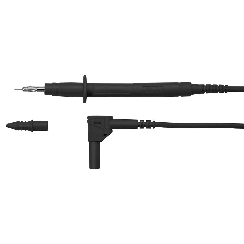 SCHUTZINGER TEST LEAD, TEST TIP PROBE-R/A PLUG, 1M, SPL 2315 / 2.5 / 100 / SW