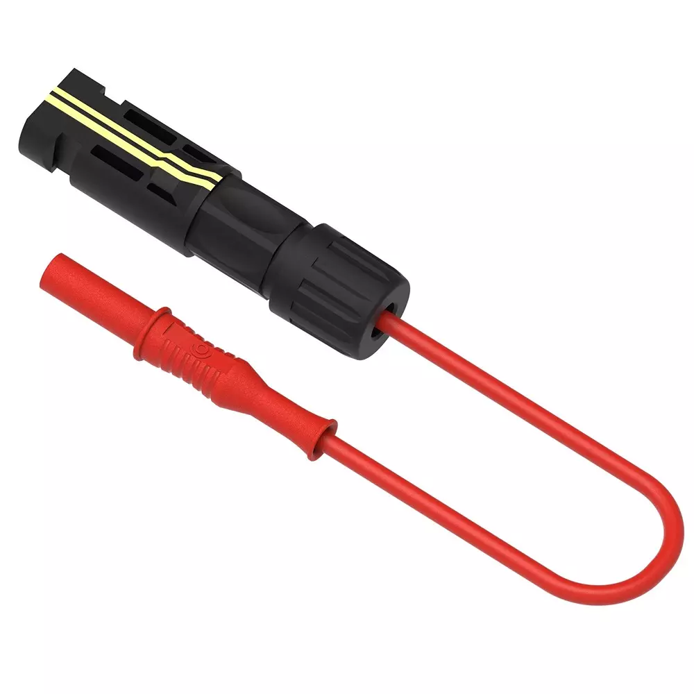 MULTICOMP PRO Test Lead 40 Amp Current Rating 1.5 kV Voltage PV Plug Connector Type A, MP-MPVL-1.5KV-R