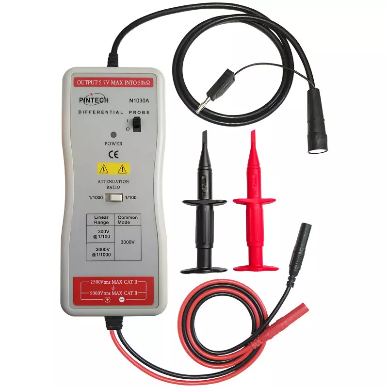 PINTECH Differential Probe <7 V (50 kΩ load) Output 50 Frequency Band 7 ns Start-up Time, N1030A