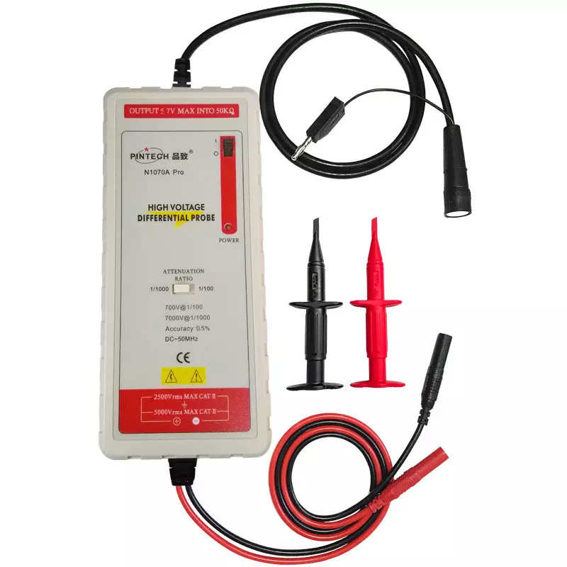 PINTECH Differential Probe <7 V (50 kΩ load) Output 50 Frequency Band 7 ns Start-up Time, N1070Apro