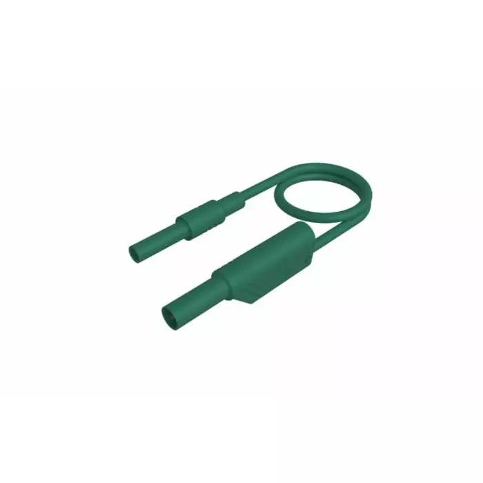 HIRSCHMANN AND MEASUREMENT 32A Green 1m Length, 934042104 (Pack of 25)