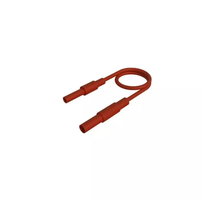HIRSCHMANN AND MEASUREMENT 32A Red 250 mm Length, 934044101 (Pack of 25)