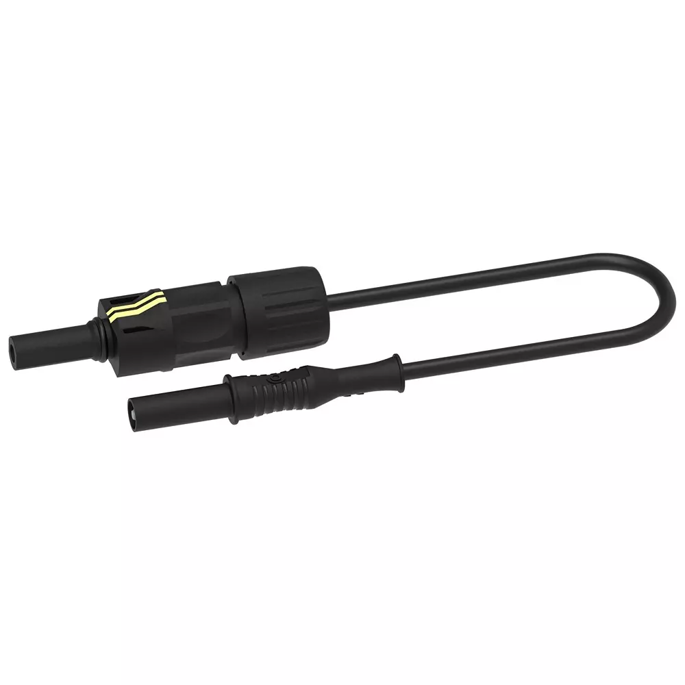 MULTICOMP PRO Test Lead 40 Amp Current Rating 1.5 kV Voltage PV Jack Connector Type A, MP-FPVL-1.5KV-B