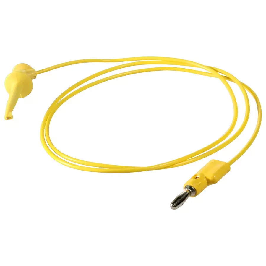 POMONA Test Lead, Yellow, 914 mm, 60Vdc, 5A, 3782-36-4