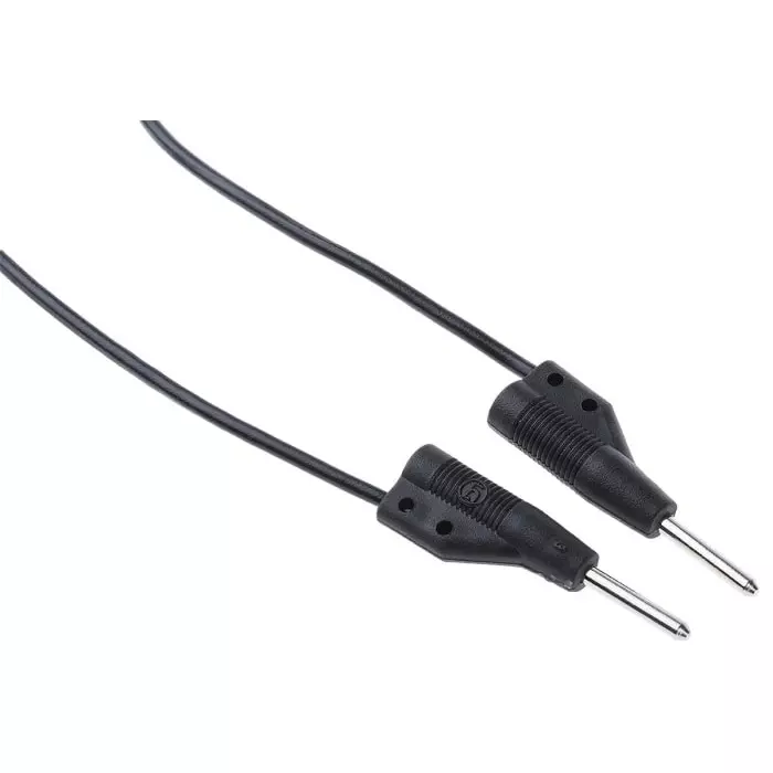 HIRSCHMANN AND MEASUREMENT 2 mm Connector 6A 60V DC Black 500 Length, 973595100 (Pack of 200)