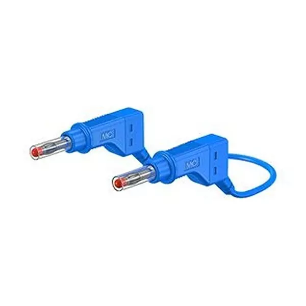 STAUBLI PVC TEST LEAD, BLUE, 2M, 600V, 32A, 66.9407-200-23