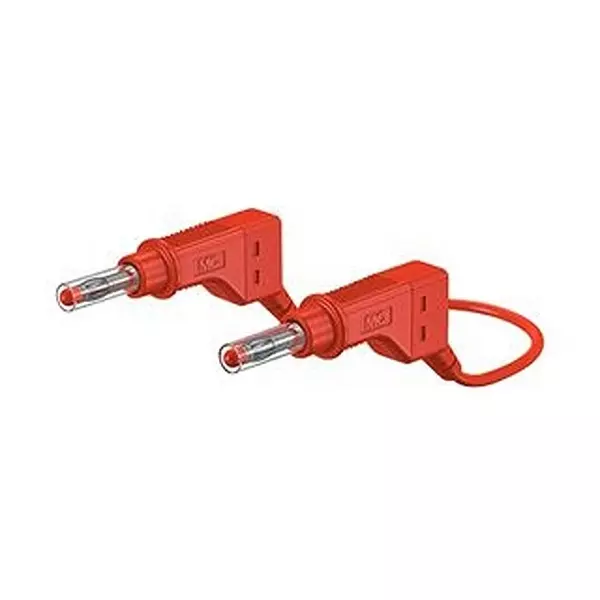 STAUBLI SIL TEST LEAD, RED, 2M, 600V, 32A, 66.9408-200-22