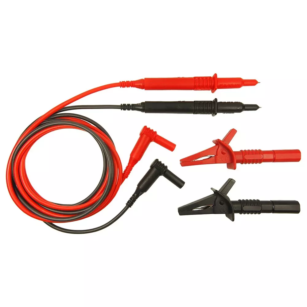 MULTICOMP PRO Test Lead Set 10 Amp Current Rating 1 kV Voltage Tip Probex2 Type A, MP-CIH29892