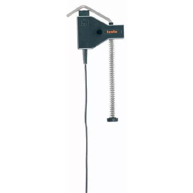 Testo Pipe Clamp Surface Temperature Probe -50 to 120 Measuring Range ±0.2(-25 to 80) Accuracy, 0615 5605