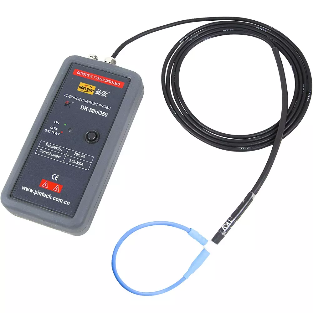 PINTECH AC Current Probe 2 (standard) Cable Length 3.5 (minimum) Current 60-4/8 M Frequency, DK-Mini350
