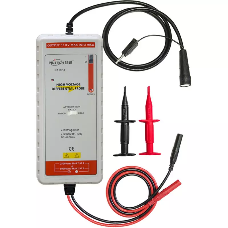 PINTECH Differential Probe <7 V (50 kΩ load) Output 100 Frequency Band 3.5 ns Start-up Time, N1100A