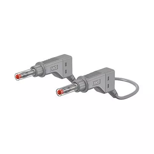 STAUBLI PVC TEST LEAD, GREY, 500MM, 600V, 32A, 66.9407-050-28