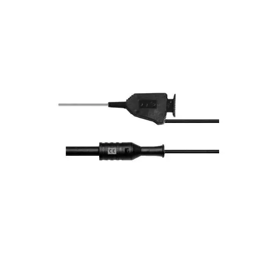 MULTICOMP PRO Test Lead 1 Amp Current Rating 60 V DC Voltage 2 mm Banana Jack, Shrouded Type A, MP-MINISMDTA-2-50BL