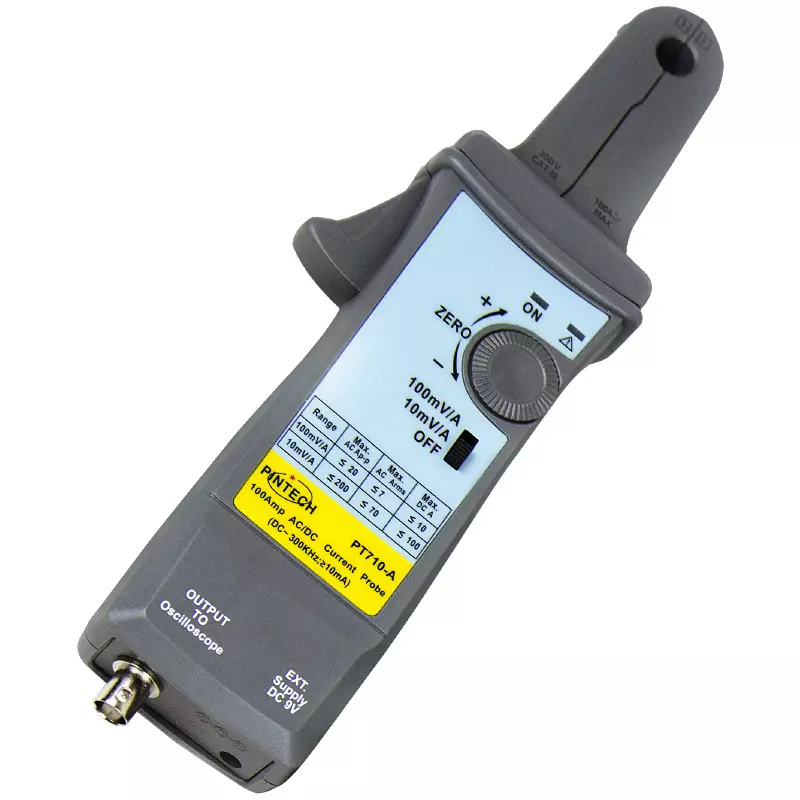 PINTECH Current Probe 1.2 ns Start-up Time DC to 300 kHz Frequency, PT710-A