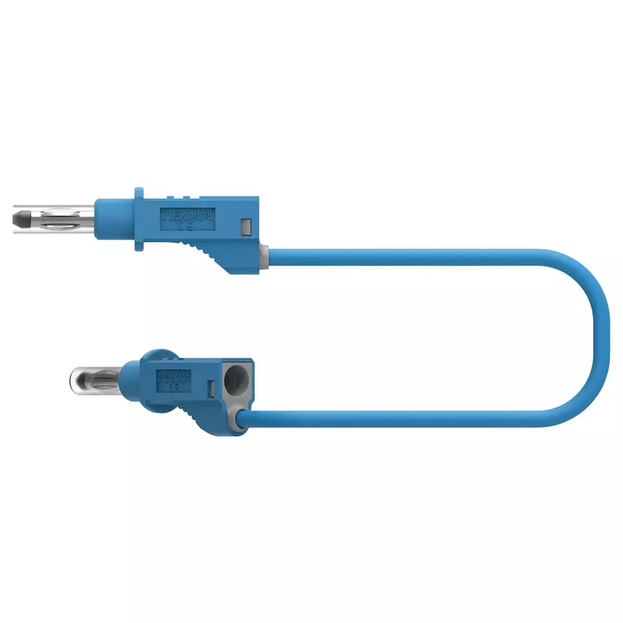 MULTICOMP PRO Banana Test Leads TEST LEAD, BLUE, 1M, 600V, 36A, 76-1320