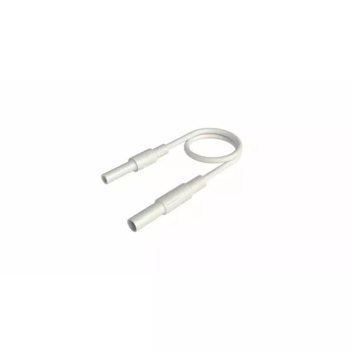 HIRSCHMANN AND MEASUREMENT 4 mm 32A White 1m Length, 934046107