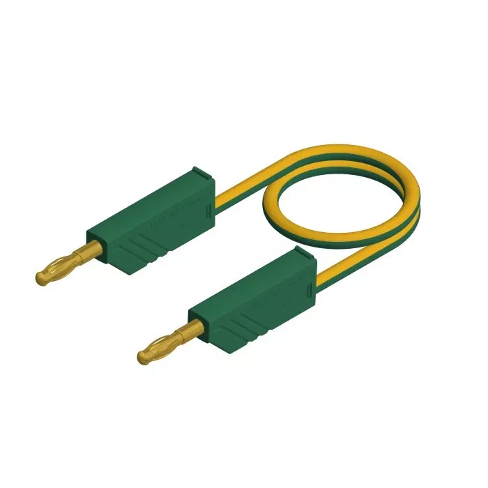 HIRSCHMANN AND MEASUREMENT Probes 32A 60V DC Green 1m Lead Length, 934063788 (Pack of 25)