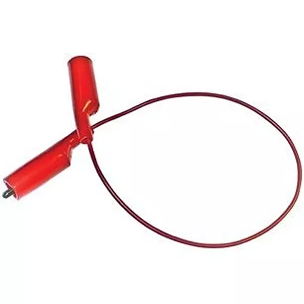 MUELLER ELECTRIC TEST LEAD, RED, 304.8MM, 300V, 10A, BU-3030-A-12-2