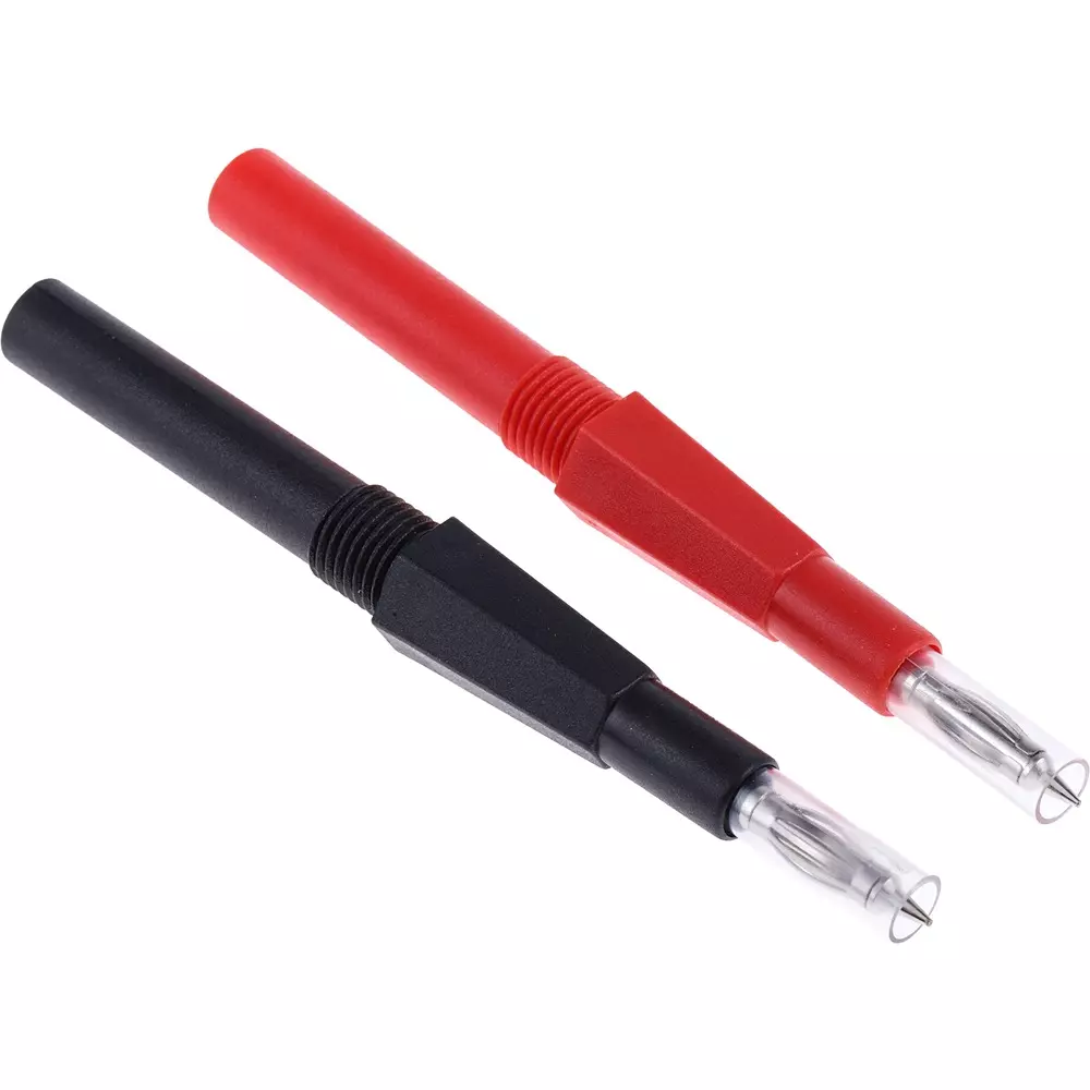 RS PRO Test Probe 600 V 20 Amp Red, Black 4 mm, 2627786