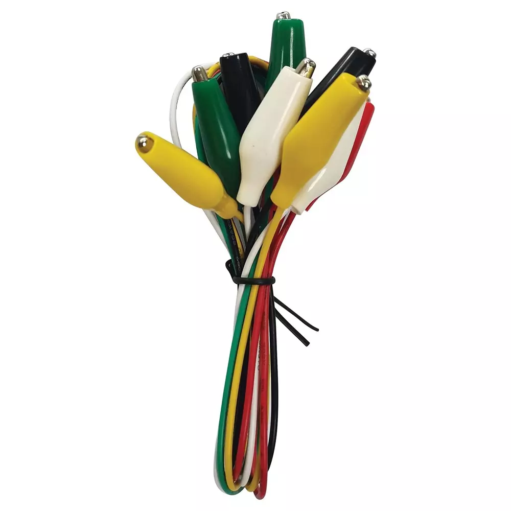 MULTICOMP PRO Test Lead Set 5 Amp Current Rating 60 V DC Voltage Alligator Clip Type A, MP770286