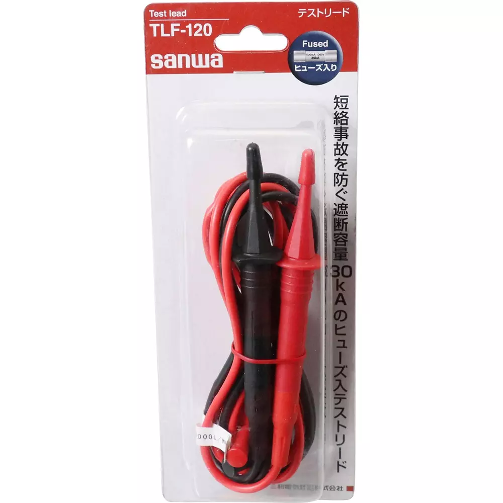 Sanwa Test Leads Test lead Type PC7000, PC720 M, PC710, PC700, PC773, PC20, RD700, RD701, CD772, CD771, CD770,, TLF-120