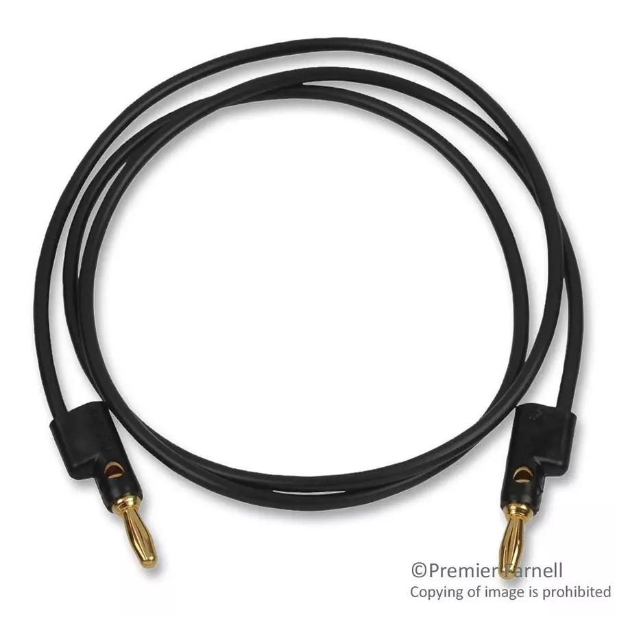POMONA Test Lead, Blk, 914 mm, 60V, 15A, 2948-36-0