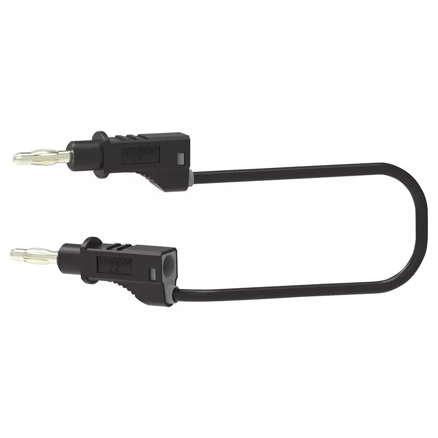 MULTICOMP PRO Banana Test Leads TEST LEAD, 4MM STACK BANANA PLUG, 500MM, 72-13778