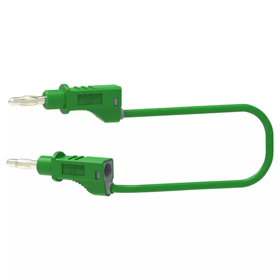 MULTICOMP PRO Banana Test Leads TEST LEAD, 4MM STACK BANANA PLUG, 500MM, 72-13782