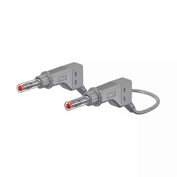 STAUBLI SIL TEST LEAD, GREY, 2M, 600V, 32A, 66.9408-200-28