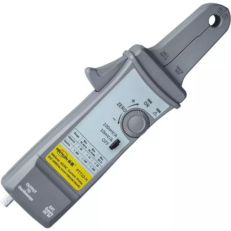 PINTECH Current Probe 1.2 ns Start-up Time DC to 300 kHz Frequency, PT710-H