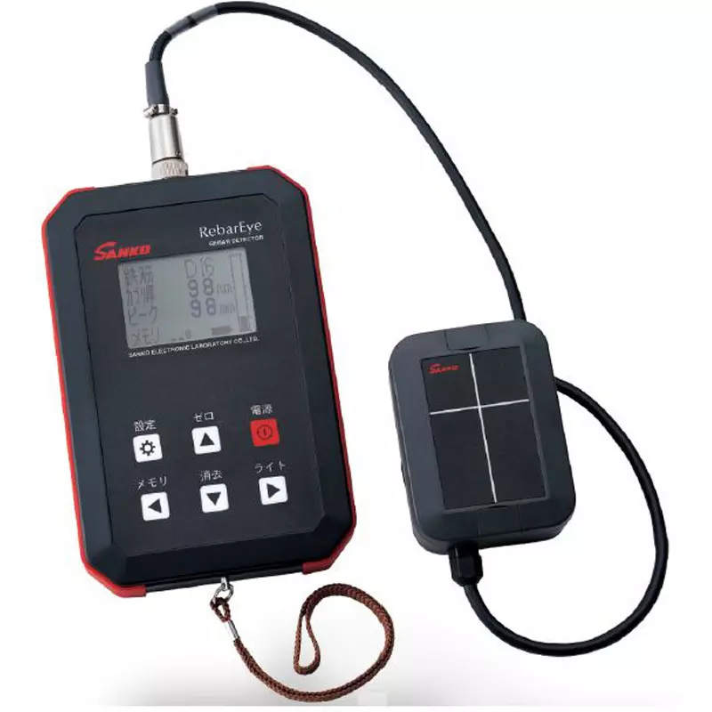 Sanko Rebar Detector 6 x AA alkaline batteries / Continuous use time: Approximately 30 hours*3 (may vary depending, RebarEye