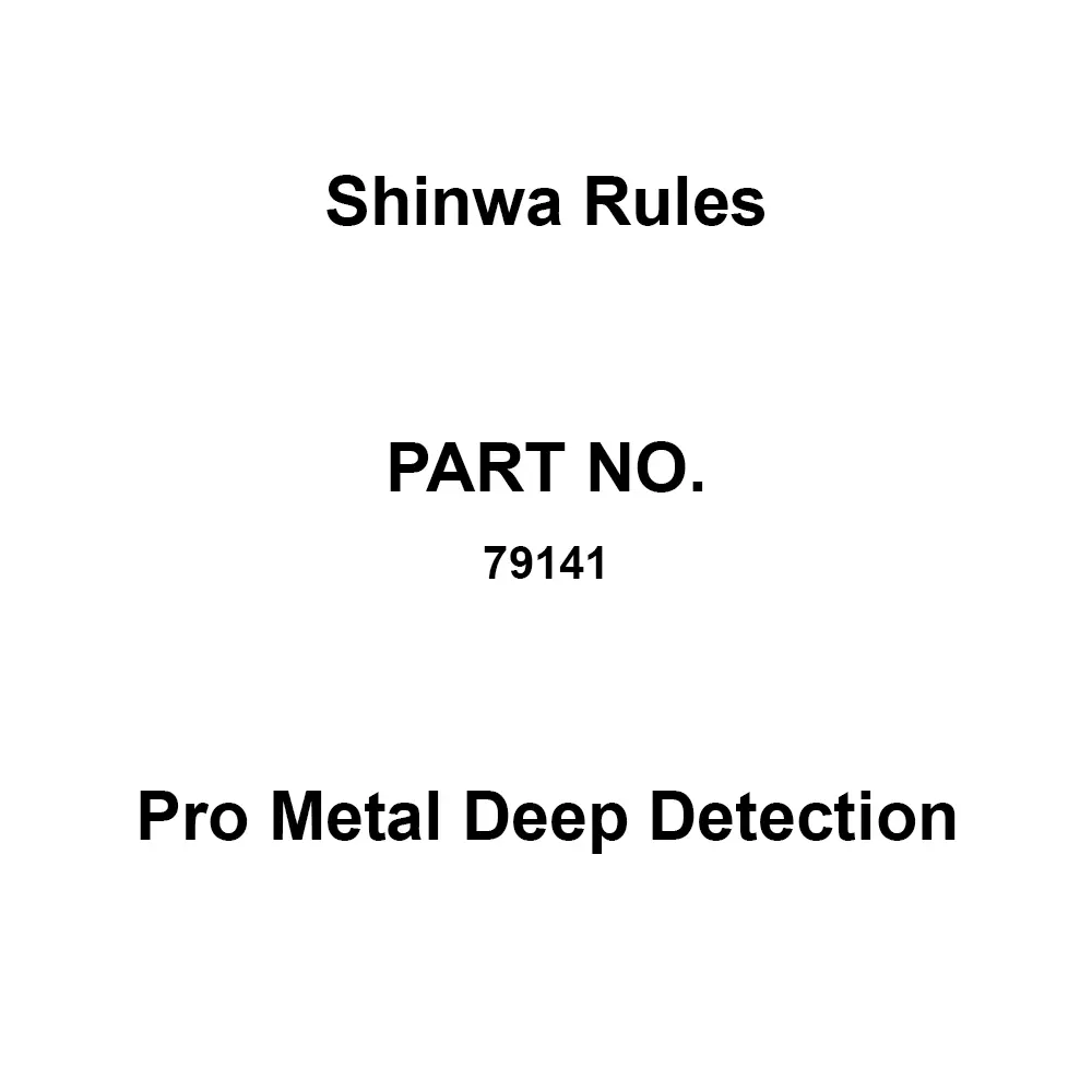 Shinwa Rules Pro Metal Deep Detection 245x105x50 mm, 79141