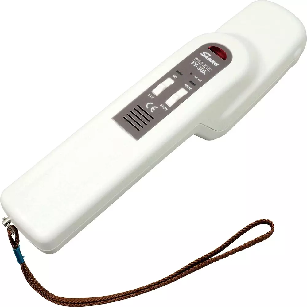 Sanko Metal Detector AA batteries x 2 (included) Power Supply Magnetic induction method Measurement Method 1-4442-01, TY-30K