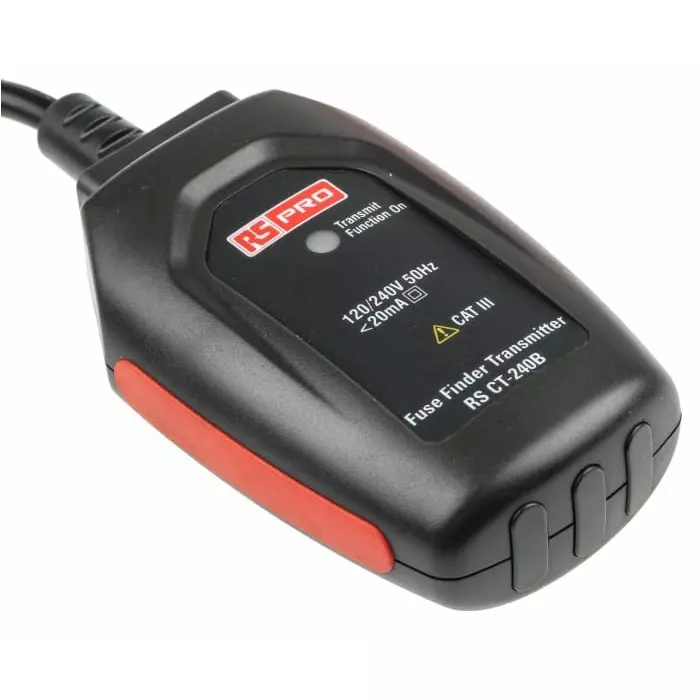 RS Pro 9 V Circuit Breaker Finder Visual Indicator with LED Display