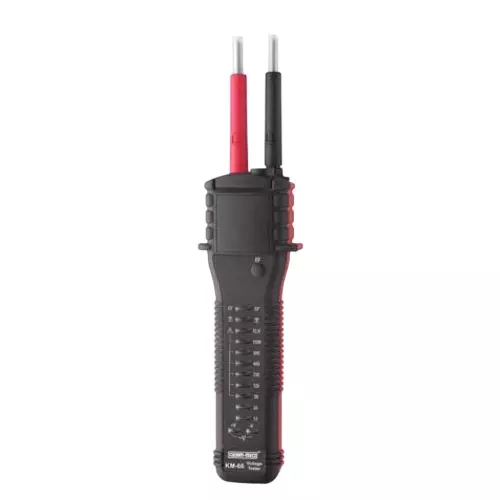 KUSAM-MECO Voltage Detector with EF Detection 12V-1000V AC/DC LED Voltage Indication, KM 66