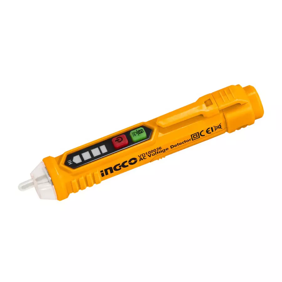 Ingco AC Voltage Detector with 12V-1000 V High Sensitivity Measurement Range, VD100026