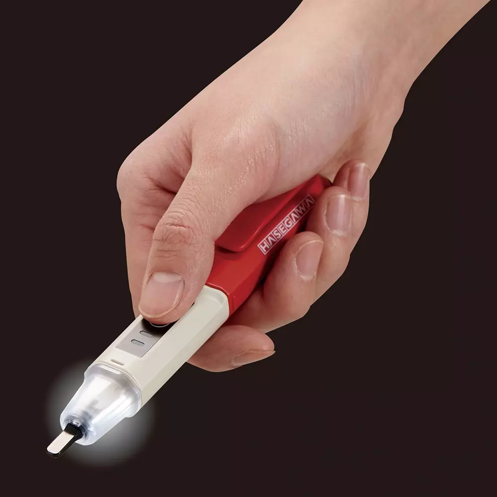 HASEGAWA Voltage Detector Sound, Light Display AAA batteries (R03 / LR03)x1 Suitable Battery, HTE-700DL